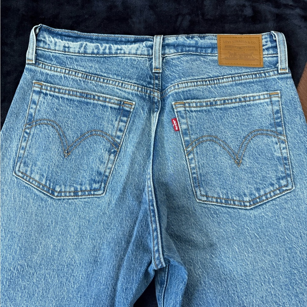 Levi wedgie boot womens jeans - Picture 5 of 6